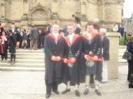 My son's graduation from Edinburgh University